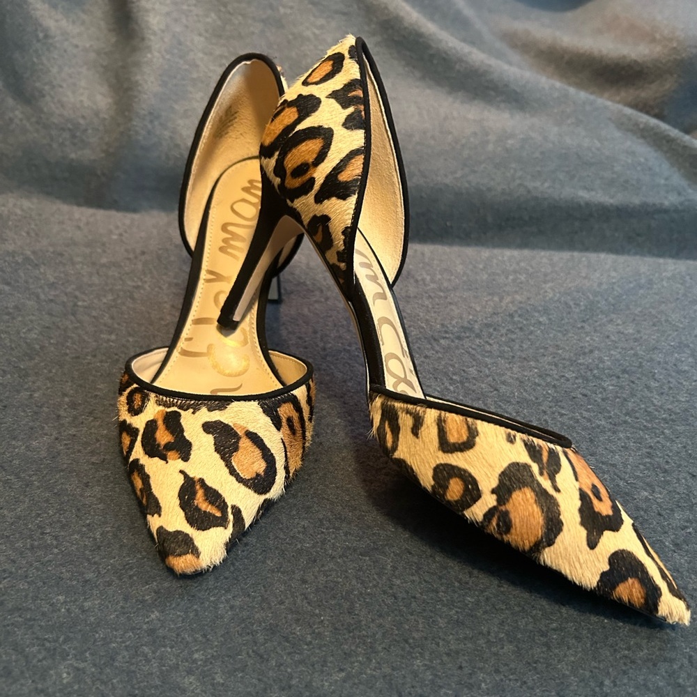 Sam Edelman leopard pumps